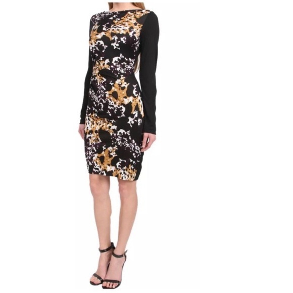 Diane Von Furstenberg Kirby Silk Dress Jersey Ruched Cheetah